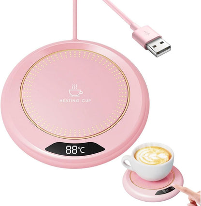 Electric Coffee Mug Warmer with USB